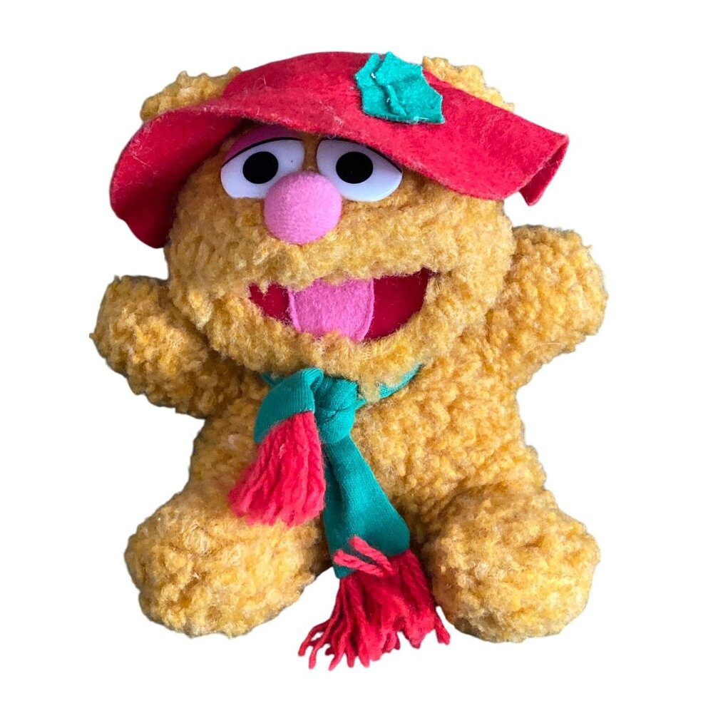 Jim Henson Muppet Baby Fozzie Bear McDonalds 1988 Plush Stuffed Animal VTG
